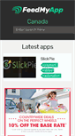 Mobile Screenshot of ca.feedmyapp.com